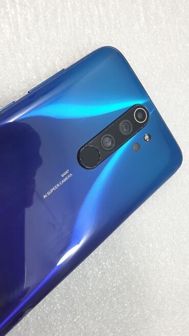 где купить телефон в бишкеке: Redmi, Redmi Note 8 Pro, Б/у, 128 ГБ, цвет - Голубой, 2 SIM