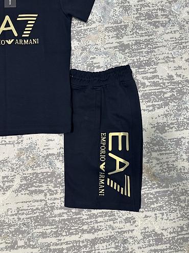 eric emanuel: Мужской спортивный костюм, S, Emporio Armani 7, Новый, цвет - Черный, Платная доставка — 3