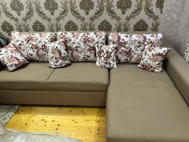 i̇slenmis divan: Угловой диван, Б/у, Раскладной, С подъемным механизмом, Платная доставка