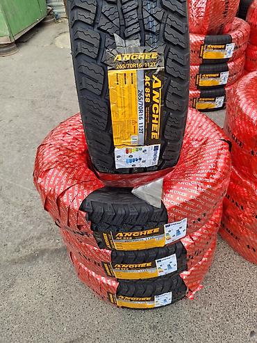 15 diski: Anchee AC858 off-road/şossə şini - Ölçü: 265/70 R16 - Yük/sürət — 4