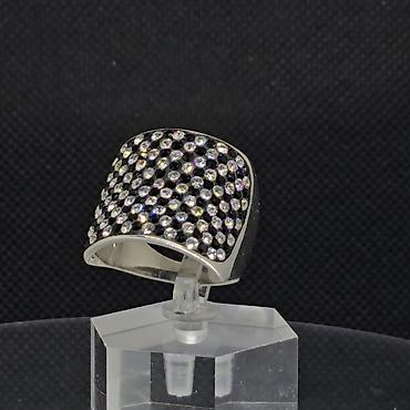 Zərgərlik əşyaları: Üzük, Swarovski, Gümüş — 1