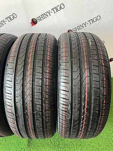 aeolus e70: Шины 235 / 55 / R 17, Лето, Б/у, Комплект, Внедорожные (АТ/МТ), Pirelli — 2
