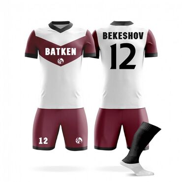 футбольные футболки: Нанесение номера и и надписи на футбольные формы, оптом и в розницу