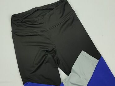 legginsy prążkowane beżowe: Leggings Sports for women, size S (EU 36)