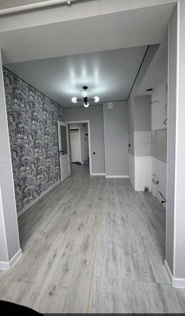 раздольный ак жол: 1 бөлмө, 40 кв. м, Элитка, 4 кабат, Евроремонт