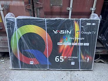 Телевизоры- YASIN 65Q90M и 165 см 65" 4k (google tv) - описание: 🔥💥👍