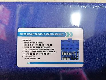 dupla stega: Torex komplet od 34 delova. torex komplet od 34 delova set toreksa — 1