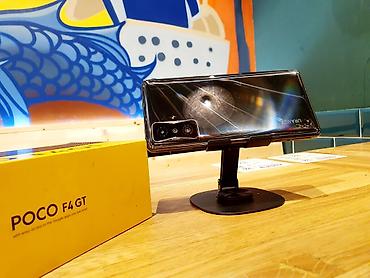 poc: Poco F4 GT, Б/у, 256 ГБ, цвет - Черный, 1 SIM, 2 SIM — 2