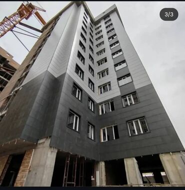 эко сити: 2 комнаты, 70 м², Элитка, 11 этаж, ПСО (под самоотделку)