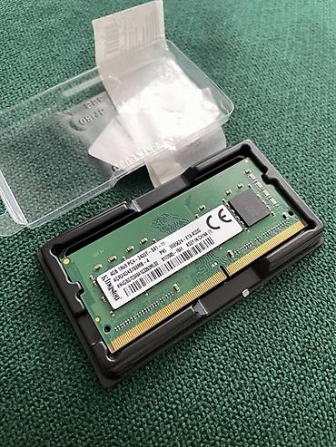 ddr4 ноутбук: Память для ноутбука 4GB DDR4 SODIMM - Тип: DDR4 SDRAM, форм‑фактор — 1