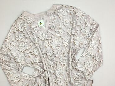 Marynarka damska beżowa: Жіноча блуза, розмір 2XL