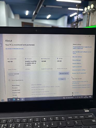 lenovo ideapad 3 ikinci el: İdeal vəziyətdə barmağ izi işləyr.heçbir problemi yoxdur iş və — 4