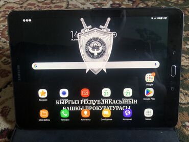 купить бу телевизор в бишкеке: Планшет, Samsung, эс тутум 32 ГБ, 9" - 10", 4G (LTE), Колдонулган, Балдар үчүн түсү - Кара