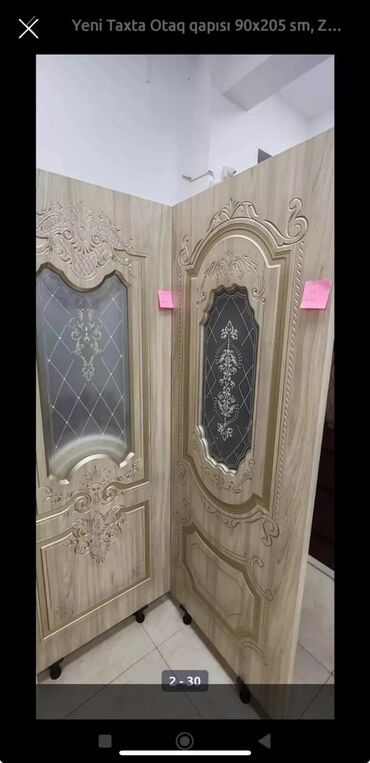 Otaq qapıları: Yataq otağı üçün Yeni Otaq qapısı 90x205 sm Naliçnik ilə, Ödənişli quraşdırma, Pulsuz çatdırılma — 10