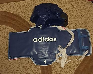 alpine: Taekvondo qoruyucu dəst – Adidas döşlük (chest guard) və taekvondo — 1