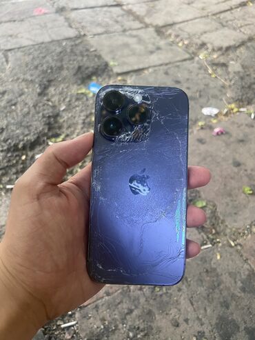 redmi mi 9 t: IPhone 14 Pro, 128 ГБ, Синий, Битый, Беспроводная зарядка, Face ID