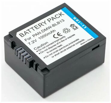 батарея для ноутбука: Аккумулятор PANASONIC DMW-BLB13 Арт.1484 Совместимые аккумуляторы