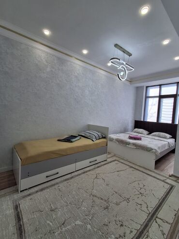 Посуточная аренда квартир: 1 комната, Душевая кабина, Постельное белье, Кондиционер — 9