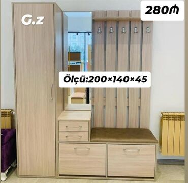 dəhliz mebeli ikinci əl: *Dəhliz Dolabı 280Azn* ✔️İstehsal Rusiya Laminat 18/lik qalınlıqda