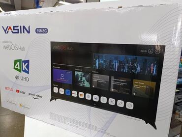 купить телефон в рассрочку без участия банка: Телевизор YASIN модели 55M8G с поддержкой разрешения 4K UHD