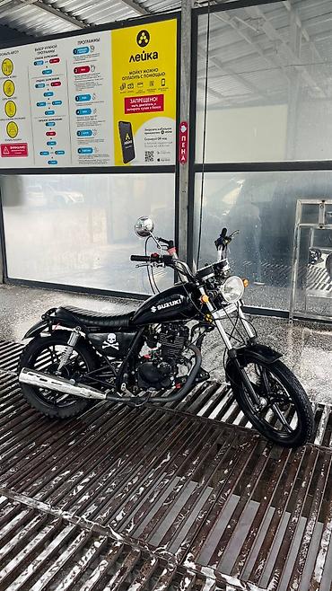 Мотоциклы: Чоппер Suzuki, 125 куб. см, Бензин, Взрослый, Б/у — 6