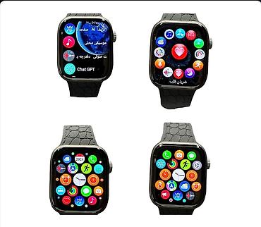 Smart saatlar: Yeni, Smart saat, Sensor ekran, rəng - Qara — 3