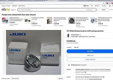 Ostali delovi za šivaće mašine: Industrijski kuker (grablja) za šivaću mašinu – Koban Hook, Made in — 5