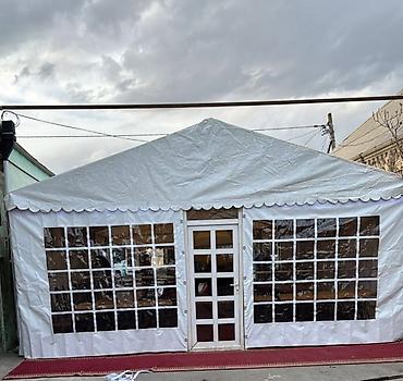 icarə avto: Satilir/veriliş üçün iri tutumlu mərasim çadırı və daxilində komplekt — 6
