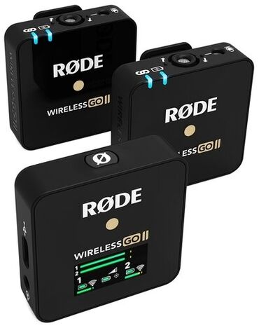 акустические системы frewico с микрофоном: Комплект микрофонов Rode Wireless GO II Single Set WIGOIISINGLE