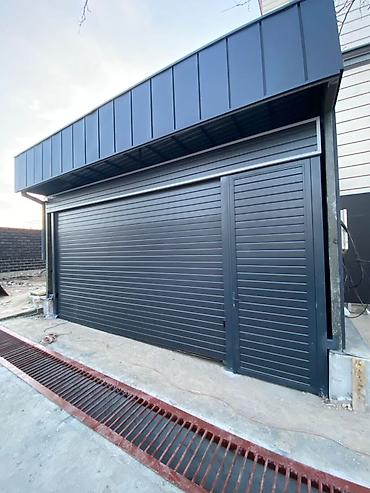 Откатные ворота: Ролл ставни устанавливаются с целью защиты дома от возможного взлома — 8