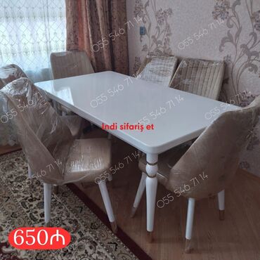 Dolablar: Qonaq otağı üçün, Yeni, 6 stul