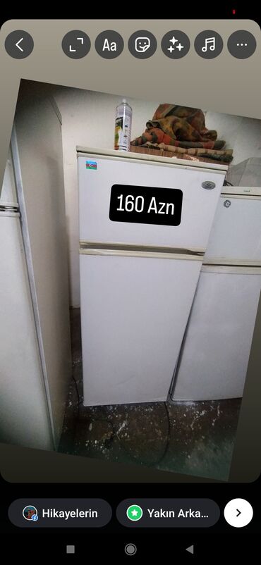 Boşqablar: İşlənmiş 1 qapılı Javel Soyuducu Satılır
