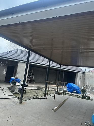 klas 6: PVC və metal profilli tavan/soffit obşivkası və dam altı üzlənməsi — 1