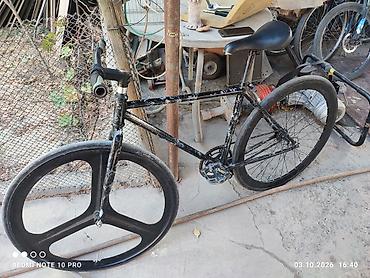 Трековый/фиксед велосипед (single speed, без переключателей) - Рама at lalafo.kg Трековый/фиксед велосипед (single speed, без переключателей) - Рама