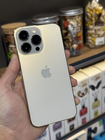 ретро магнитола: IPhone 13 Pro, Б/у, 128 ГБ, Золотой, 92 %