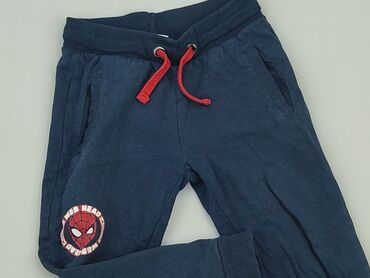 spodenki sportowe chłopięce: Sweatpants, Marvel, 4-5 years, 104/110, condition - Good