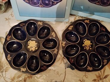 Nahar dəstləri və servizlər: Nahar dəsti, rəng - Bej, Farfor, SSRİ — 14