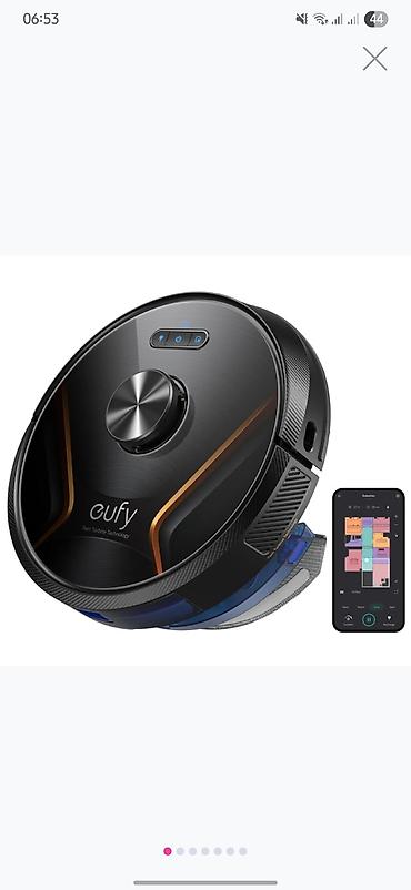 lazer satışı: Eufy RoboVac X8 Hybrid robot tozsoranı süni intellekt və lazer — 2