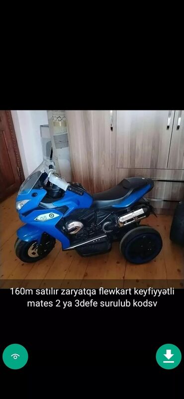 Uşaq üçün elektrik maşınları: Uşaq masinlari elektrikli masinlar matasikllar qiymetler melumatlar — 26