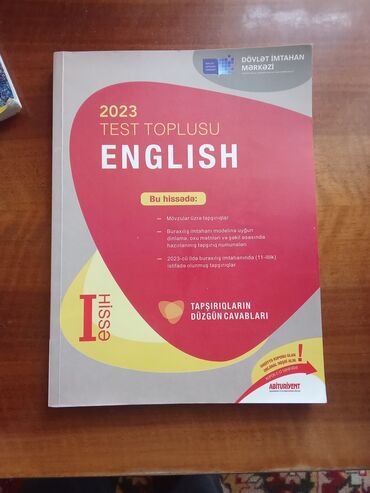 dim fizika test toplusu: İngilis dili Testlər 11-ci sinif, Elməddin Tağıyev, DİM, 1-ci hissə, 2023 il