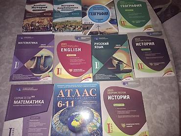 DİM test topluları və dərs vəsaitləri dəsti Məzmun: - 2025 Matematika