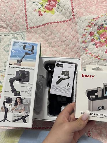 Другие аксессуары для мобильных телефонов: Стабилизатор+петличка абсолютно новые Стабилизатор отдам за 5500 at lalafo.kg — 1 Другие аксессуары для мобильных телефонов: Стабилизатор+петличка абсолютно новые Стабилизатор отдам за 5500 — 1