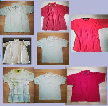 bermude za decake: Majice 7 kom sve za 1000 din, vel L/XXL. Nošene ali očuvane