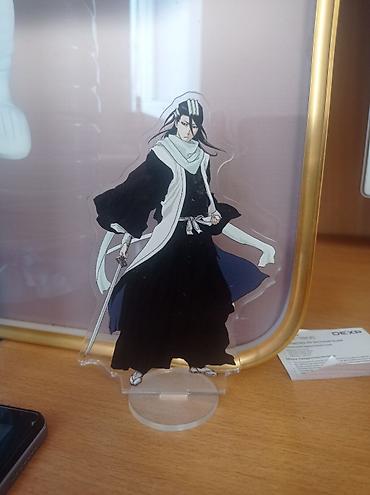 чехол наруто: Акриловая фигурка-стенд персонажа из аниме Bleach — Бьякуя Кучики — 2