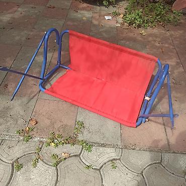 Njihalice: Dečiji dvosed za njihaljku + stari dečiji romobil sa sedištem (pedalni — 5