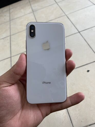 iphone x qutu: IPhone X, Gümüşü, Face ID