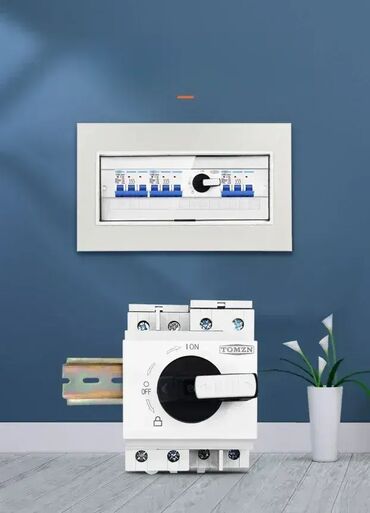 Elektro materijal: Teretna / rastavna sklopka 32A 4P DIN šina DC napon DC-izolacioni — 6