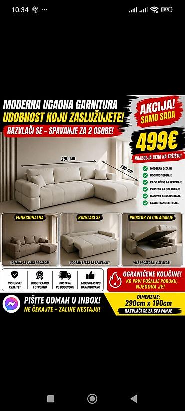 antiques: Krevet sa dušekom i kutijom za odlaganje – top model - Luksuzan dizajn — 3