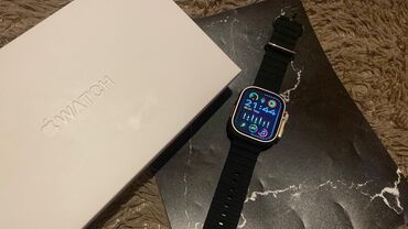 tw8 ultra smartwatch: Yeni, Smart saat, Apple, rəng - Qara