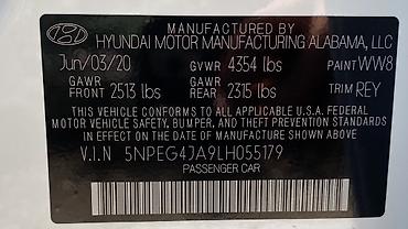 sonata dn: Hyundai Sonata: 2020 г., 2.5 л, Автомат, Бензин, Седан — 9
